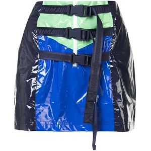 Fenty x PUMA Belted Vinyl Mini Skirt Small